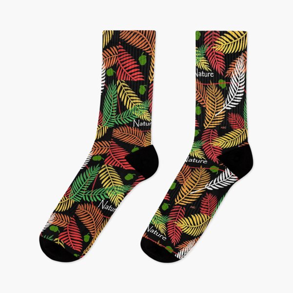 Item preview, Modern Leaf Design - Bold Nature Abstract Pattern - Multicolored   designed and sold by ABG Inspirational Art.