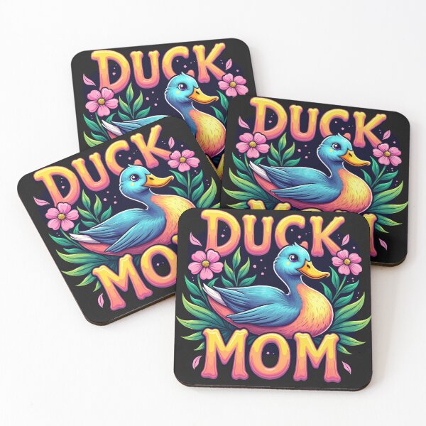 Item preview, Duck Mom Vibrant Colorful Animal Lover designed and sold by rustyroofco.