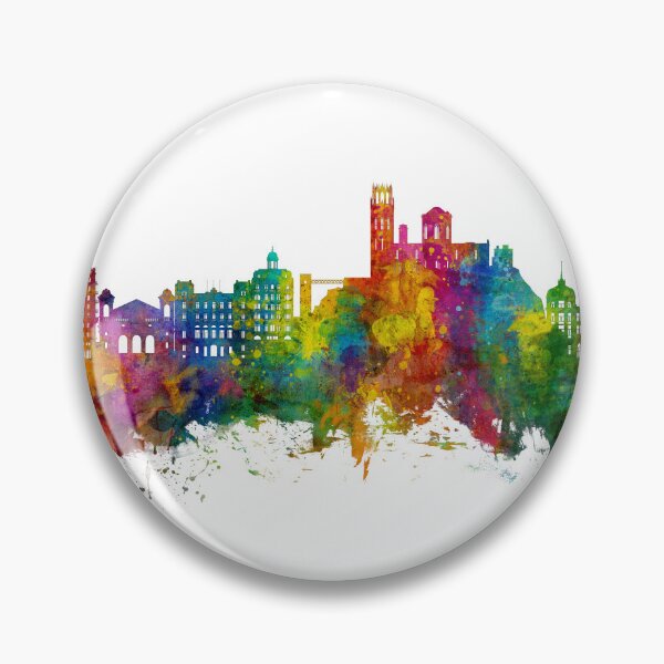 Item preview, Lleida Spain Skyline designed and sold by ArtPrints.
