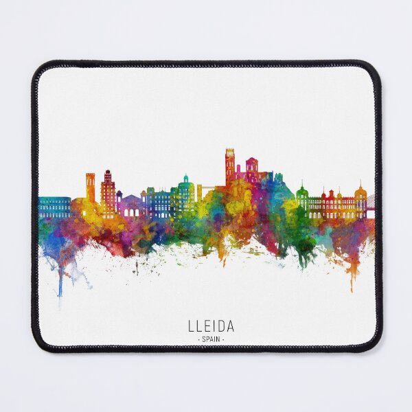 Item preview, Lleida Spain Skyline designed and sold by ArtPrints.