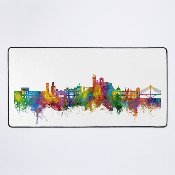 Item preview, Lleida Spain Skyline designed and sold by ArtPrints.