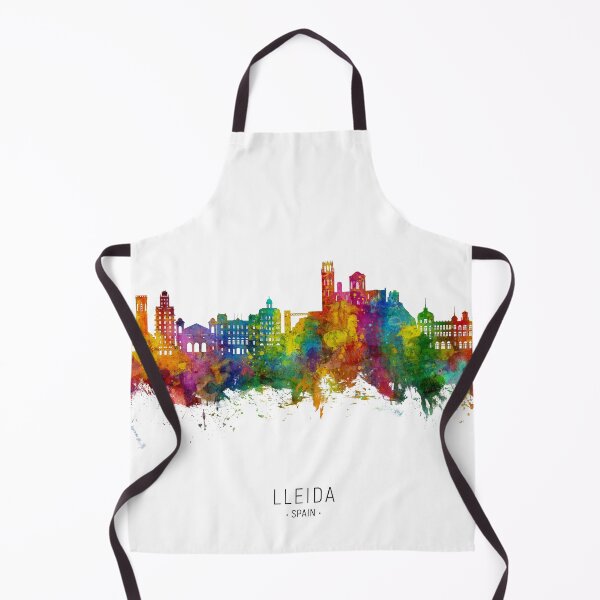Item preview, Lleida Spain Skyline designed and sold by ArtPrints.
