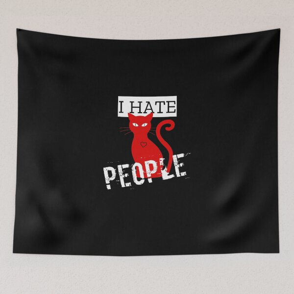 Item preview, Cat I hate people designed and sold by Topmel.