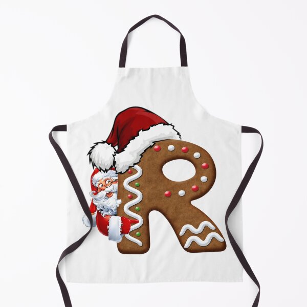 Item preview, Santa Gingerbread Letter R Christmas Cookie Alphabet Design designed and sold by Pandastore14.