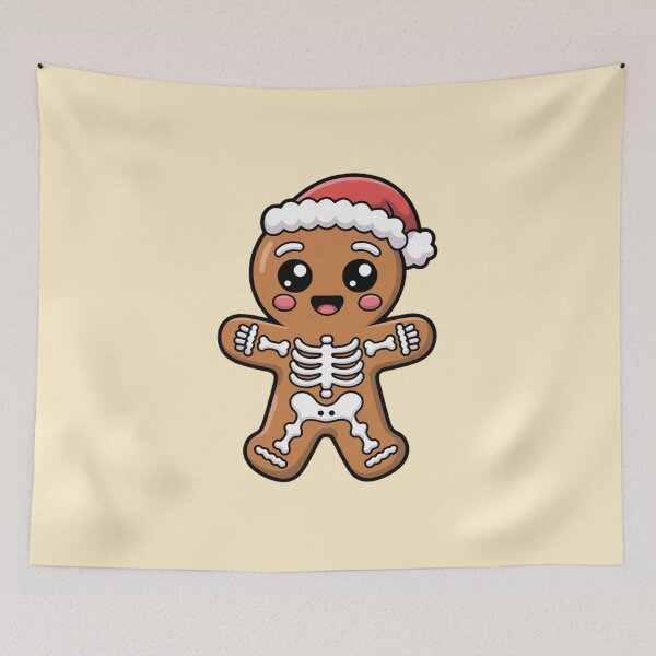 Item preview, Radiology Christmas Skeleton Gingerbread designed and sold by Prints-by-Olaf.