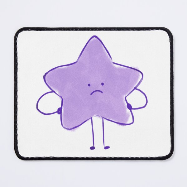 Item preview, Grumpy purple star designed and sold by Robin-Red.