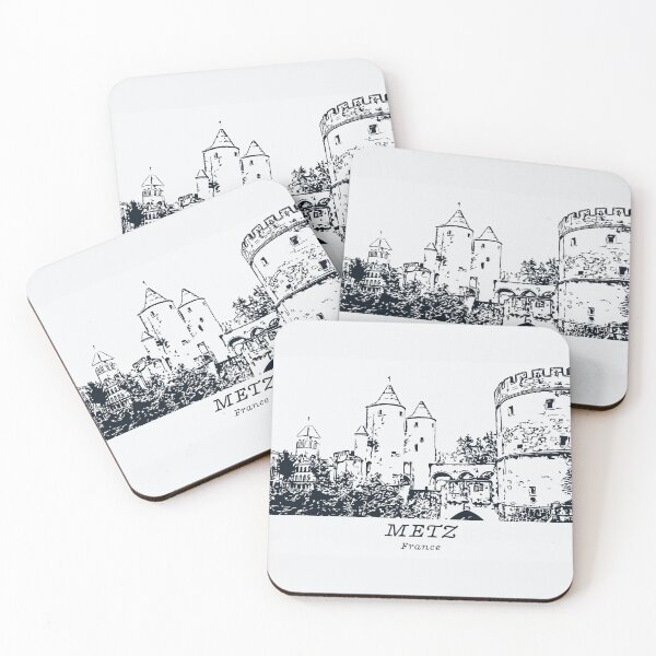 Item preview, Metz - France designed and sold by Lakeric Cityscapes.
