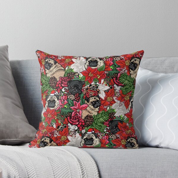Item preview, Because Xmas Pug  designed and sold by Huebucket.