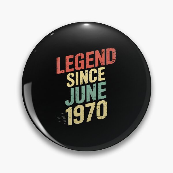 Item preview, Legend 1970 55th Birthday for Men Women 55 Year Old1  designed and sold by EllinoKlemo.