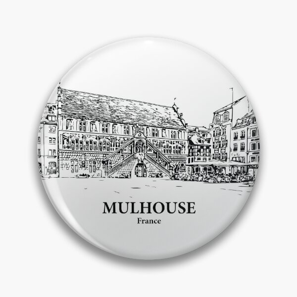Item preview, Mulhouse - France designed and sold by Lakeric Cityscapes.