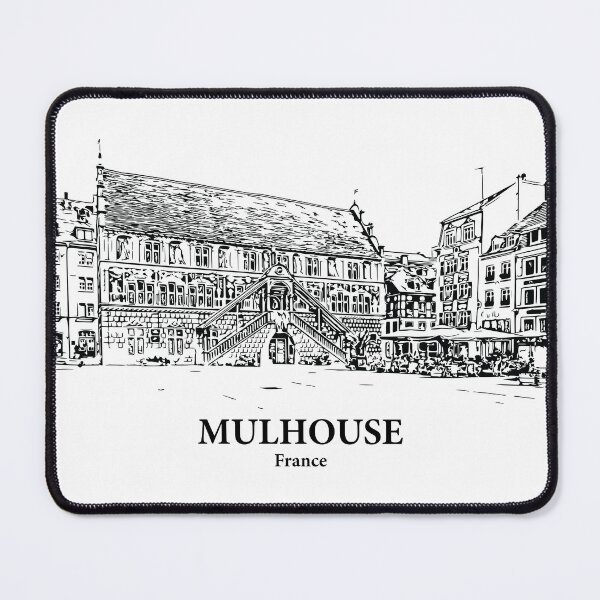 Item preview, Mulhouse - France designed and sold by Lakeric Cityscapes.