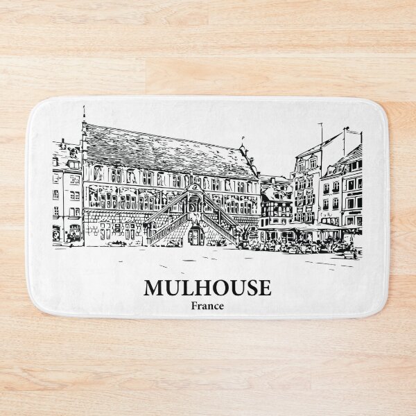 Item preview, Mulhouse - France designed and sold by Lakeric Cityscapes.