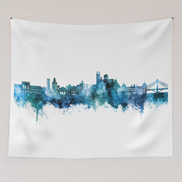 Item preview, Lleida Spain Skyline designed and sold by ArtPrints.
