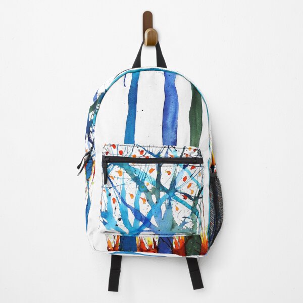 Item preview, The Blue Season, trees designed and sold by printsbyMJEllis.