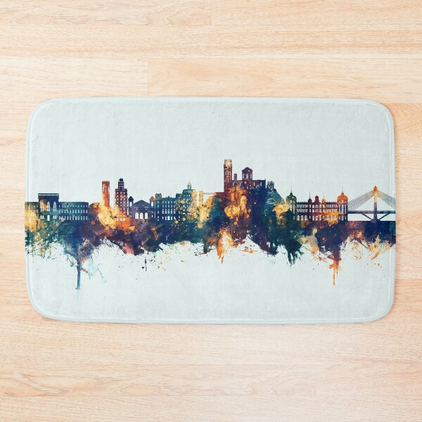 Item preview, Lleida Spain Skyline designed and sold by ArtPrints.
