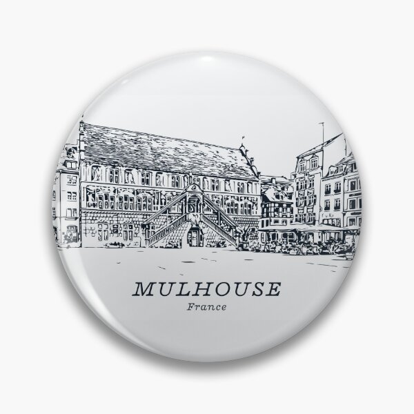 Item preview, Mulhouse - France designed and sold by Lakeric Cityscapes.