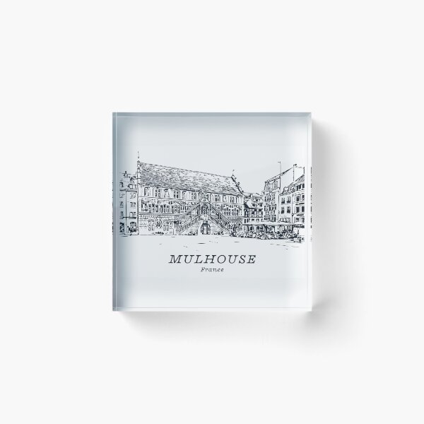 Item preview, Mulhouse - France designed and sold by Lakeric Cityscapes.