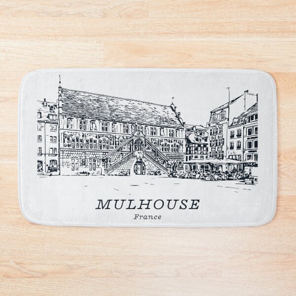 Item preview, Mulhouse - France designed and sold by Lakeric Cityscapes.