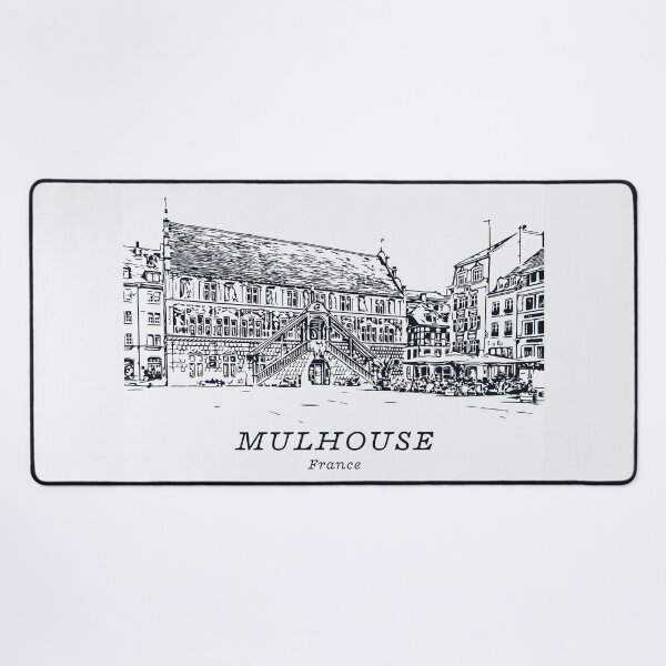 Item preview, Mulhouse - France designed and sold by Lakeric Cityscapes.