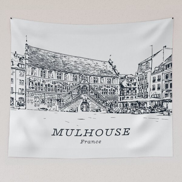 Item preview, Mulhouse - France designed and sold by Lakeric Cityscapes.