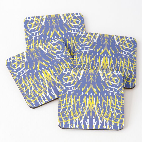 Item preview, Rake Five Reversed, Abstract Rake Pattern designed and sold by CharlottePlaceArt.