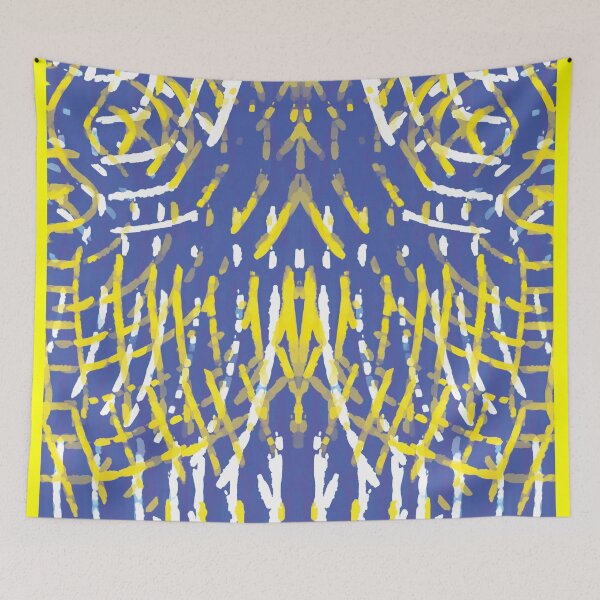 Item preview, Rake Five Reversed, Abstract Rake Pattern designed and sold by CharlottePlaceArt.