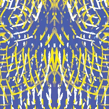 Artwork thumbnail, Rake Five Reversed, Abstract Rake Pattern by CharlottePlaceArt