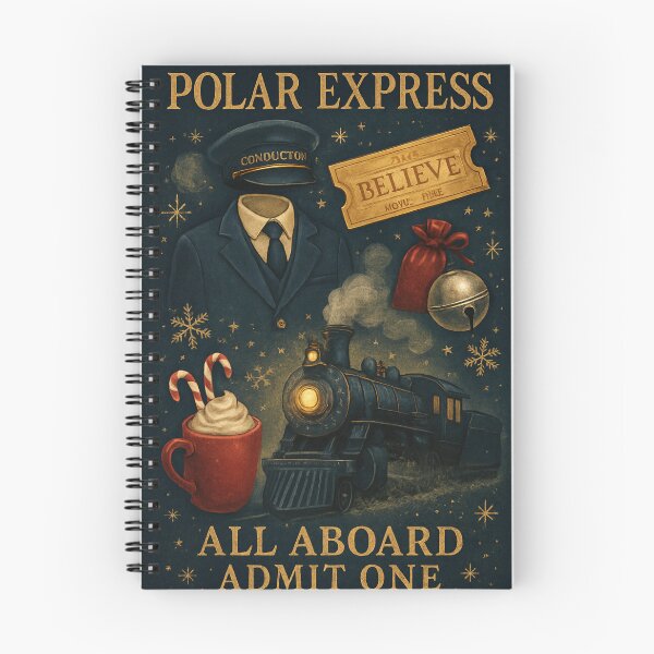 Item preview, North Pole Polar Express Christmas Train Conductor designed and sold by JediKittenWars.