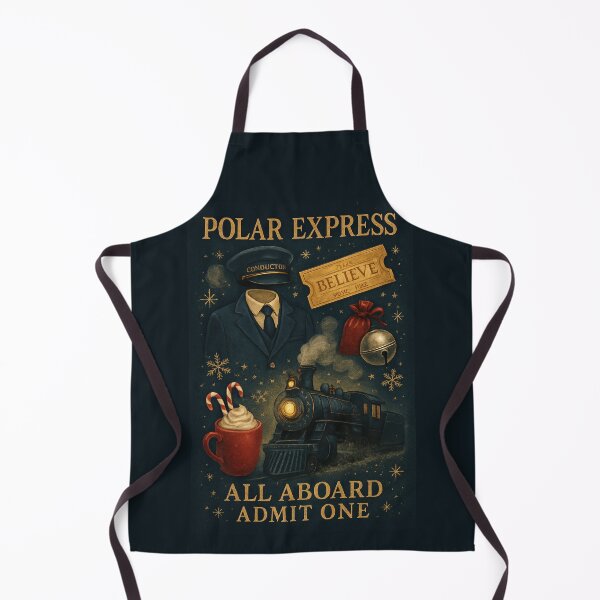 Item preview, North Pole Polar Express Christmas Train Conductor designed and sold by JediKittenWars.