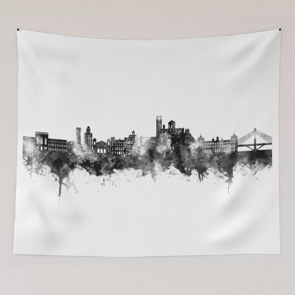 Item preview, Lleida Spain Skyline designed and sold by ArtPrints.