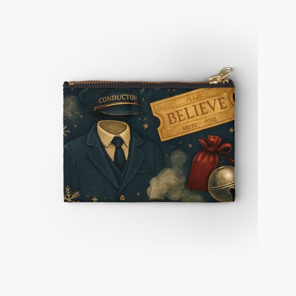 Item preview, North Pole Polar Express Christmas Train Conductor designed and sold by JediKittenWars.