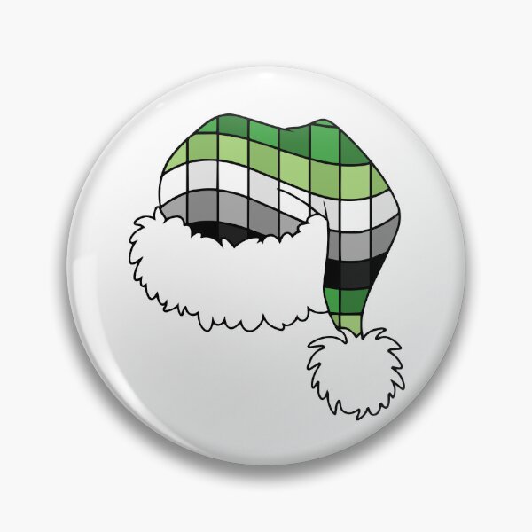 Item preview, Aromantic Pride Santa Hat – Aro Christmas LGBTQ designed and sold by Cannaxes Studio.