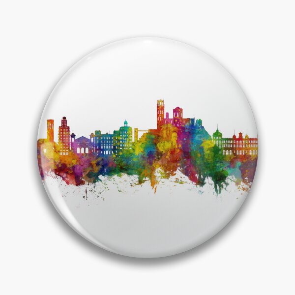 Item preview, Lleida Spain Skyline designed and sold by ArtPrints.