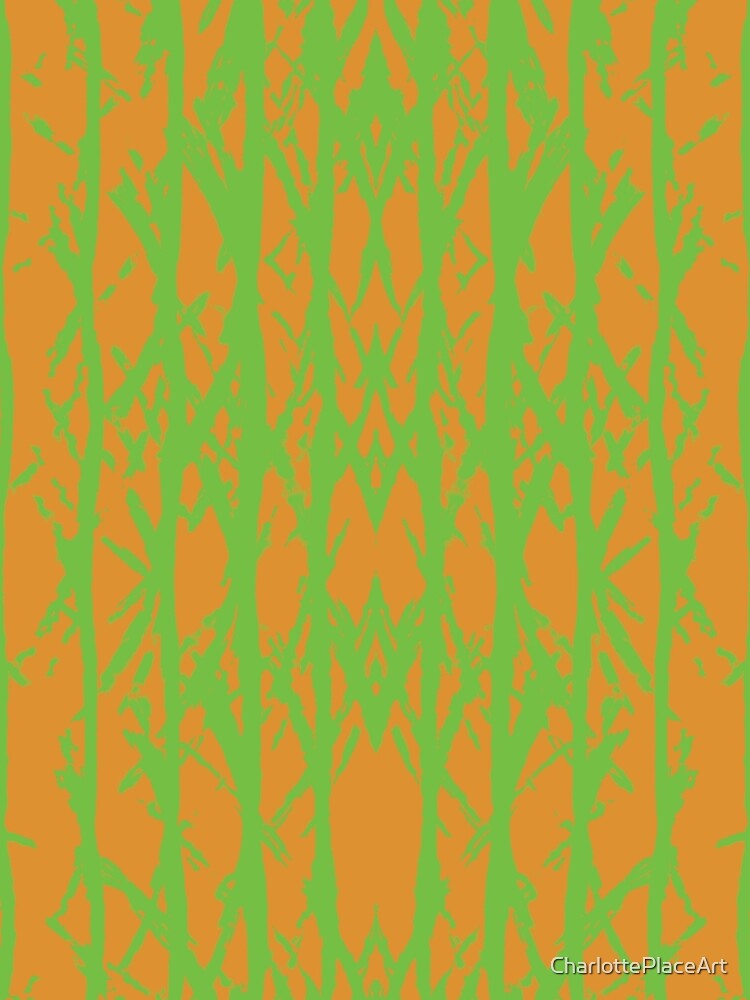 Thumbnail 3 of 3, Scarf, Rake Three Reversed, Abstract Rake Pattern designed and sold by TorringtonPlace.