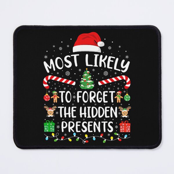 Item preview, Most Likely Forget Presents Scene With Cute Holiday Icons designed and sold by khdmalakarak.
