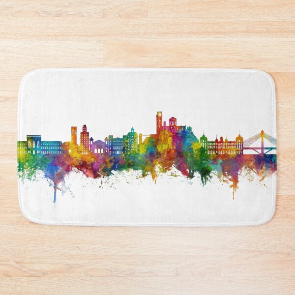 Item preview, Lleida Spain Skyline designed and sold by ArtPrints.