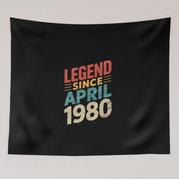 Item preview, Legend 1980 45th Birthday for Men Women 45 Year Old 4  designed and sold by EllinoKlemo.