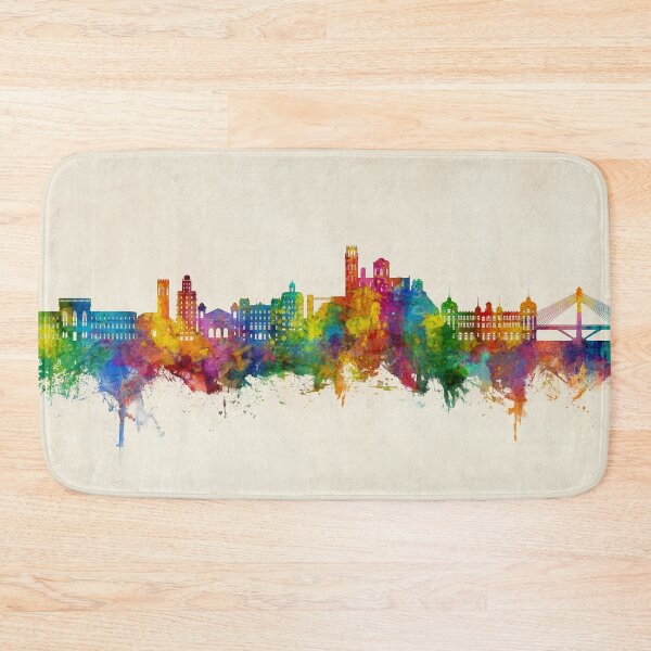 Item preview, Lleida Spain Skyline designed and sold by ArtPrints.