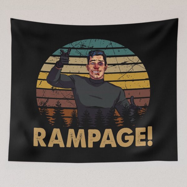 Item preview, Rampage, Archer Sitcom designed and sold by rishiroberson3.