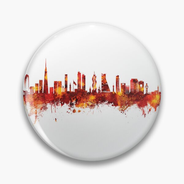 Artikelvorschau, Skyline von Jeddah, Saudi-Arabien entworfen und verkauft von ArtPrints.