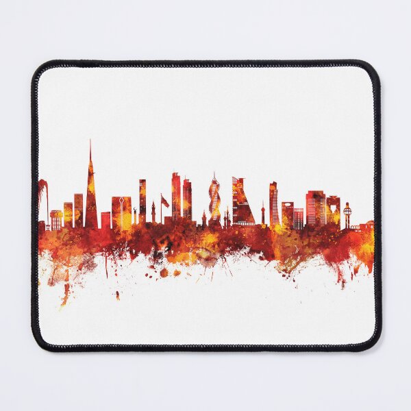 Item preview, Jeddah Saudi Arabia Skyline designed and sold by ArtPrints.