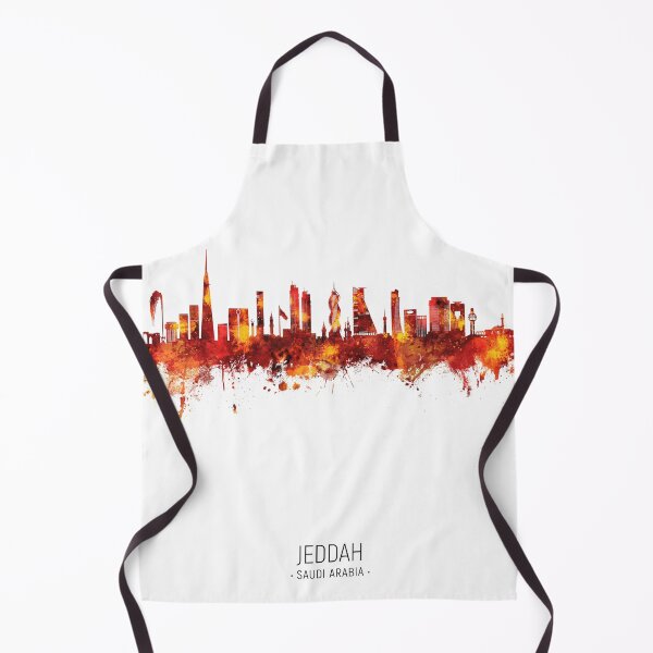 Artikelvorschau, Skyline von Jeddah, Saudi-Arabien entworfen und verkauft von ArtPrints.