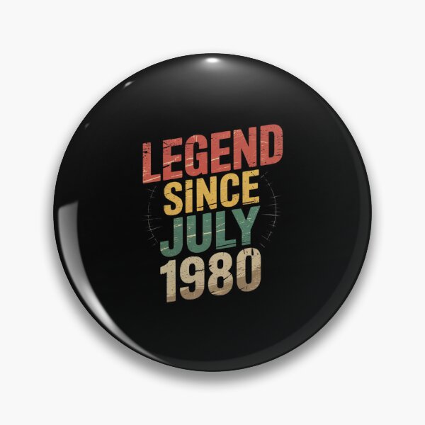 Item preview, Legend 1980 45th Birthday for Men Women 45 Year Old  designed and sold by EllinoKlemo.