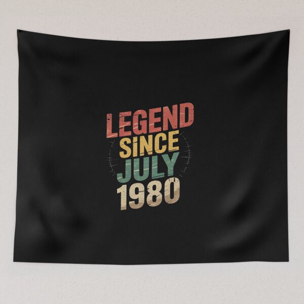 Item preview, Legend 1980 45th Birthday for Men Women 45 Year Old  designed and sold by EllinoKlemo.