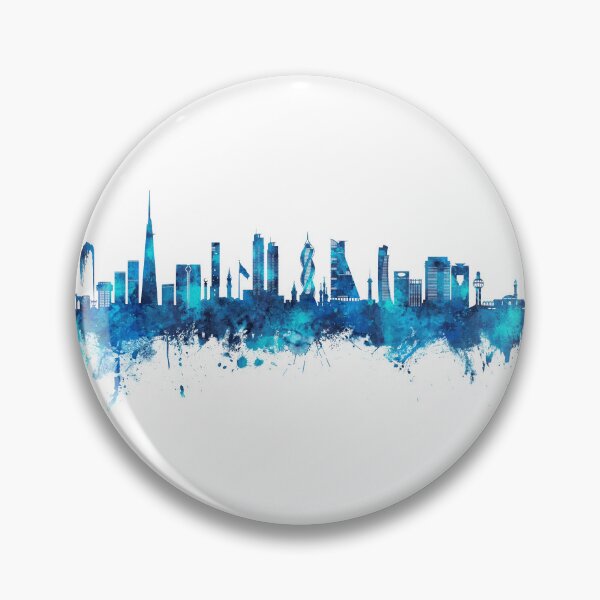 Artikelvorschau, Skyline von Jeddah, Saudi-Arabien entworfen und verkauft von ArtPrints.