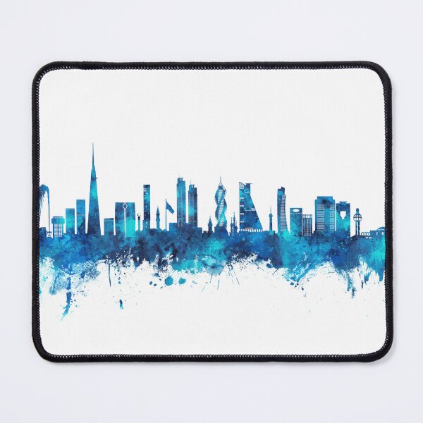 Artikelvorschau, Skyline von Jeddah, Saudi-Arabien entworfen und verkauft von ArtPrints.