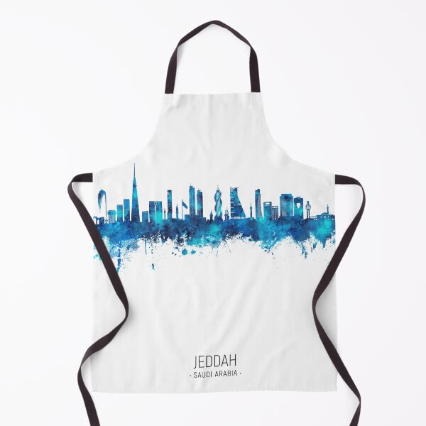 Artikelvorschau, Skyline von Jeddah, Saudi-Arabien entworfen und verkauft von ArtPrints.