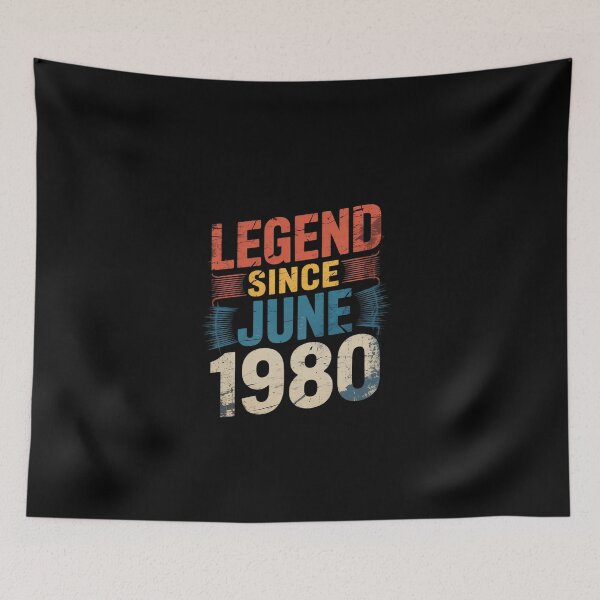 Item preview, Legend 1980 45th Birthday for Men Women 45 Year Old1  designed and sold by EllinoKlemo.