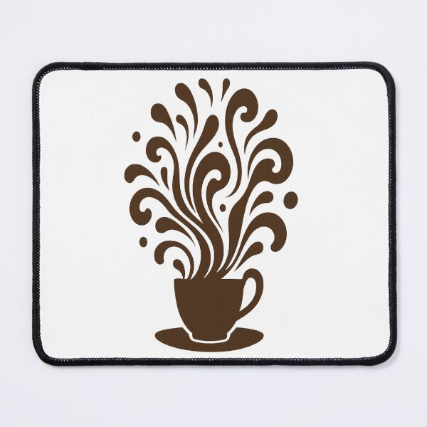 Item preview, Elegant Coffee Splash Silhouette – Artistic Abstract Turkish Coffee Design designed and sold by Globalcitytees.