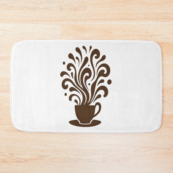 Item preview, Elegant Coffee Splash Silhouette – Artistic Abstract Turkish Coffee Design designed and sold by Globalcitytees.